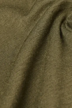 Camiseta de Manga Larga de Cuello Alto de Cashmere Ultraligero de Modal