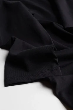 Camiseta de manga larga en algodón superior de hombre
