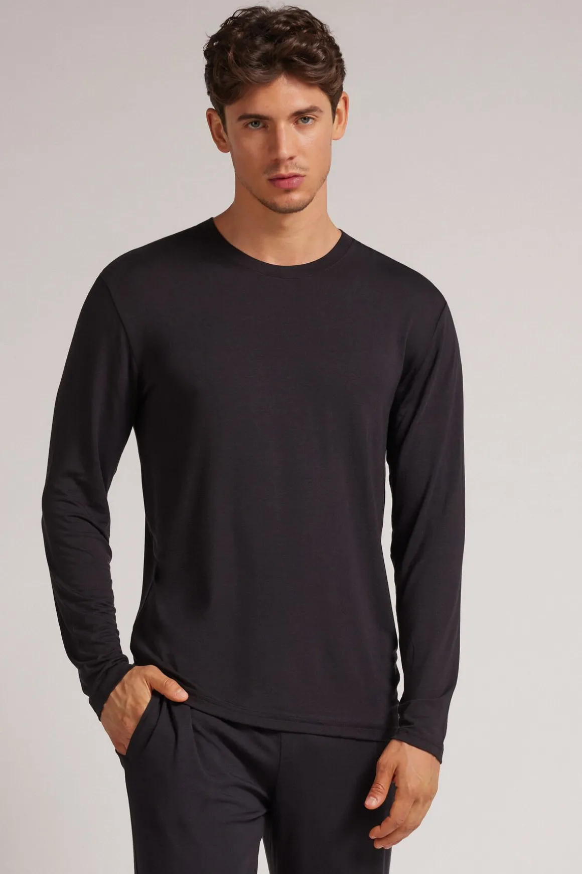 Camiseta de Manga Larga Soft Silk