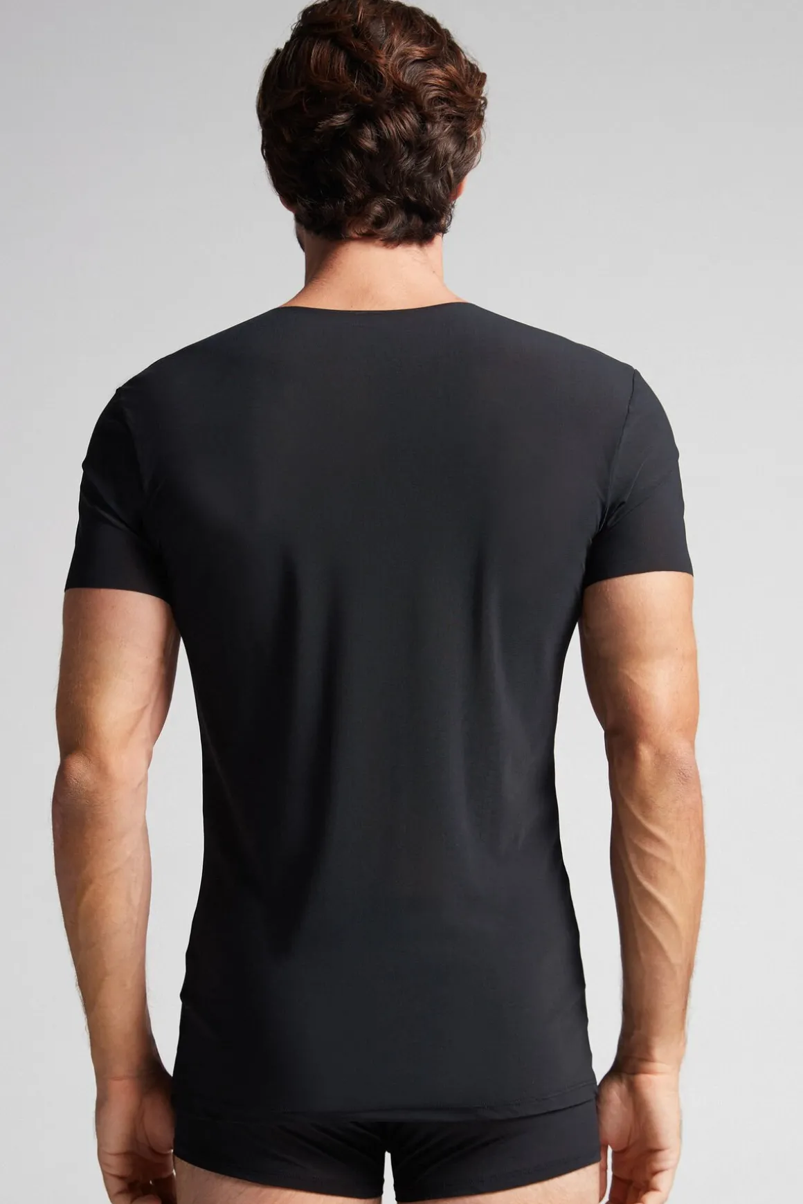 Camiseta de Microrred Sin Orillo
