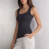 Camiseta de Tirantes Anchos en Fresh Bamboo