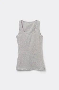 Camiseta de Tirantes Anchos de Algodón