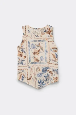 Camiseta de Tirantes Anchos Fresh Bamboo Italian Riviera
