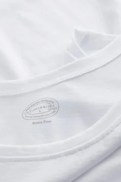 Camiseta de Tirantes con Escote Redondo de Algodón Superior Extrafino