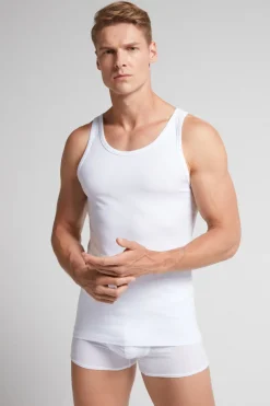 Camiseta de tirantes de algodón para hombre