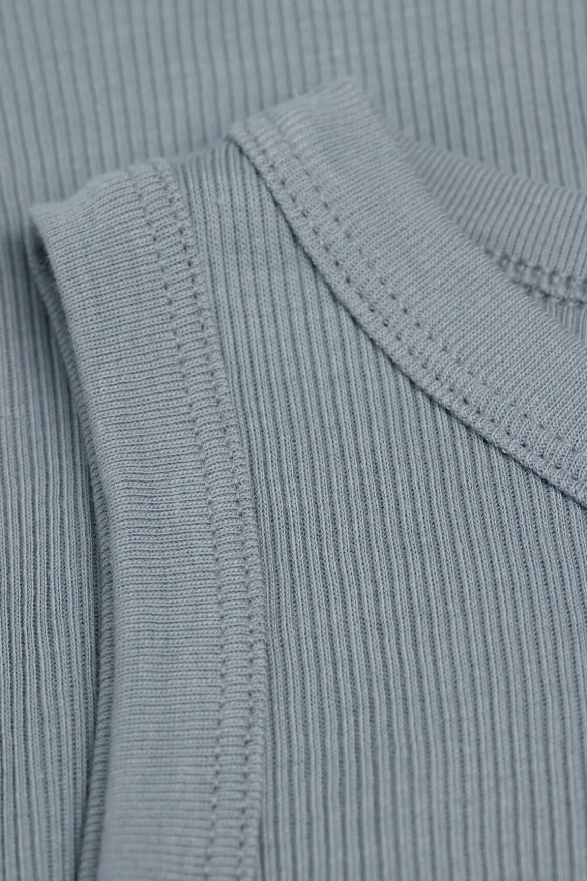 Camiseta de Tirantes de Canalé de Algodón Superior