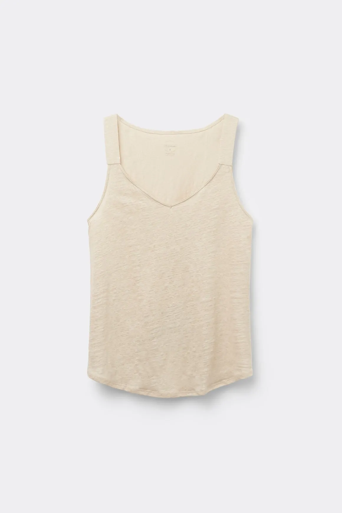 Camiseta de Tirantes de Lino