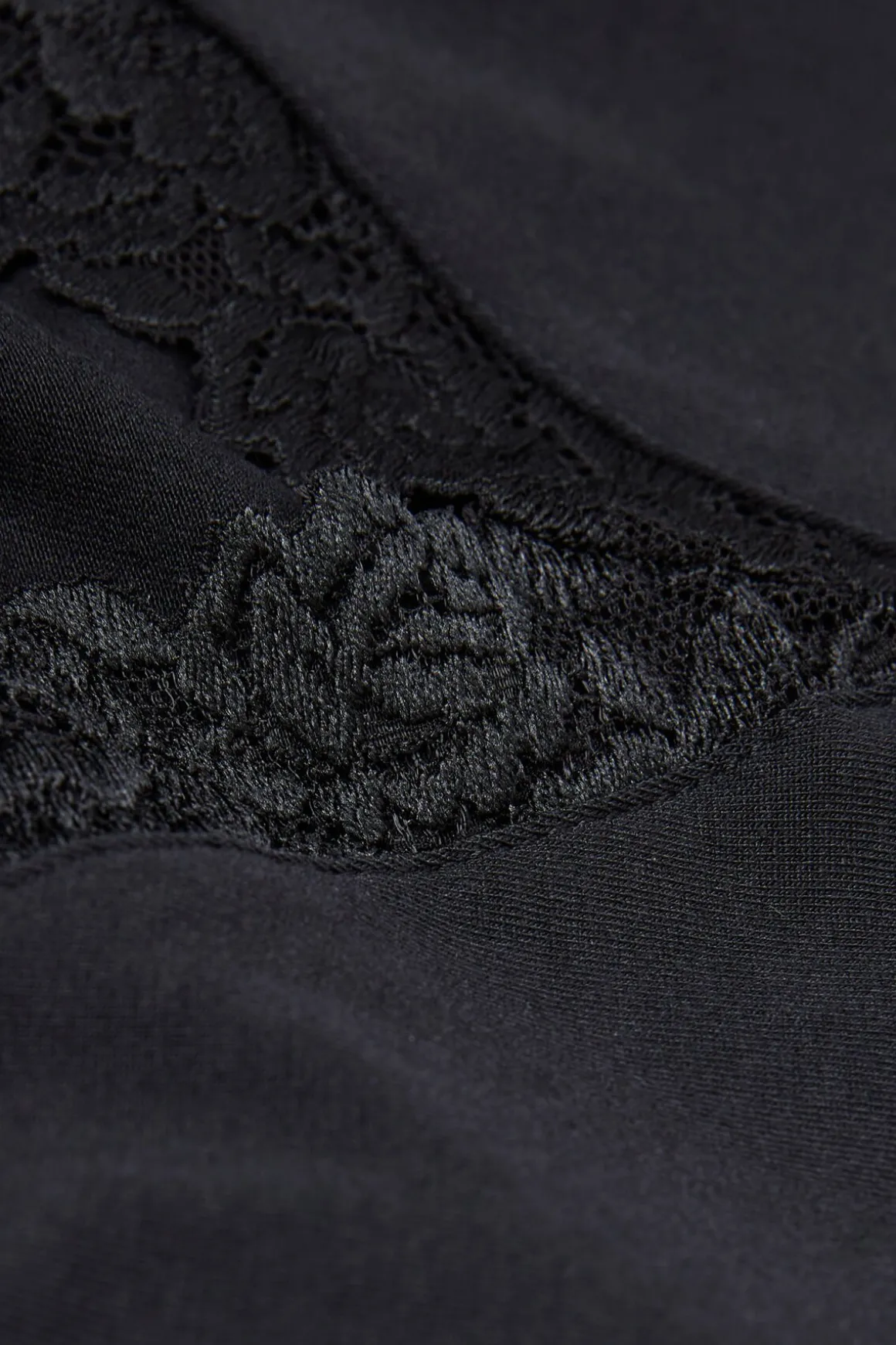 Camiseta de Tirantes de Modal y Encaje Pretty Flower