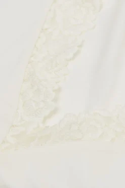 Camiseta de Tirantes de Modal y Encaje Pretty Flower