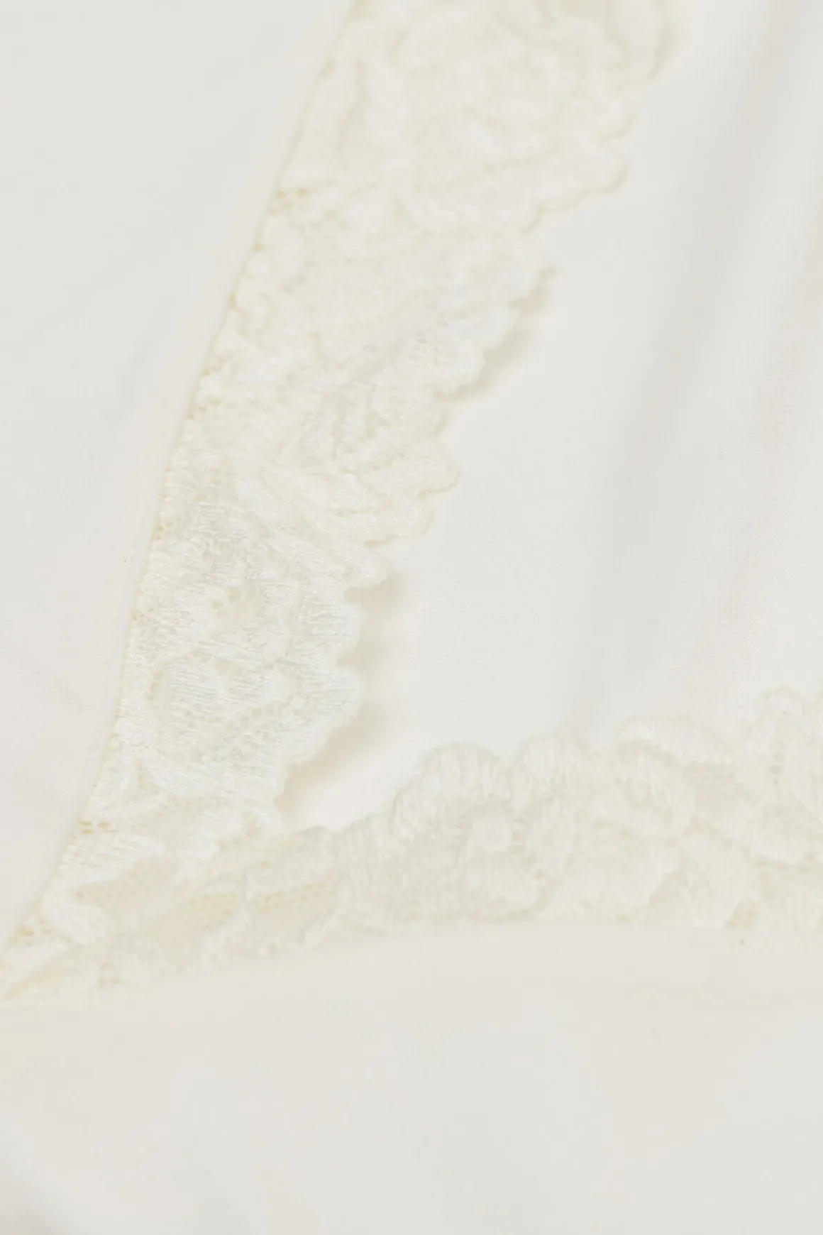Camiseta de Tirantes de Modal y Encaje Pretty Flower