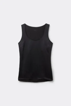 Camiseta de Tirantes de Seda y Modal