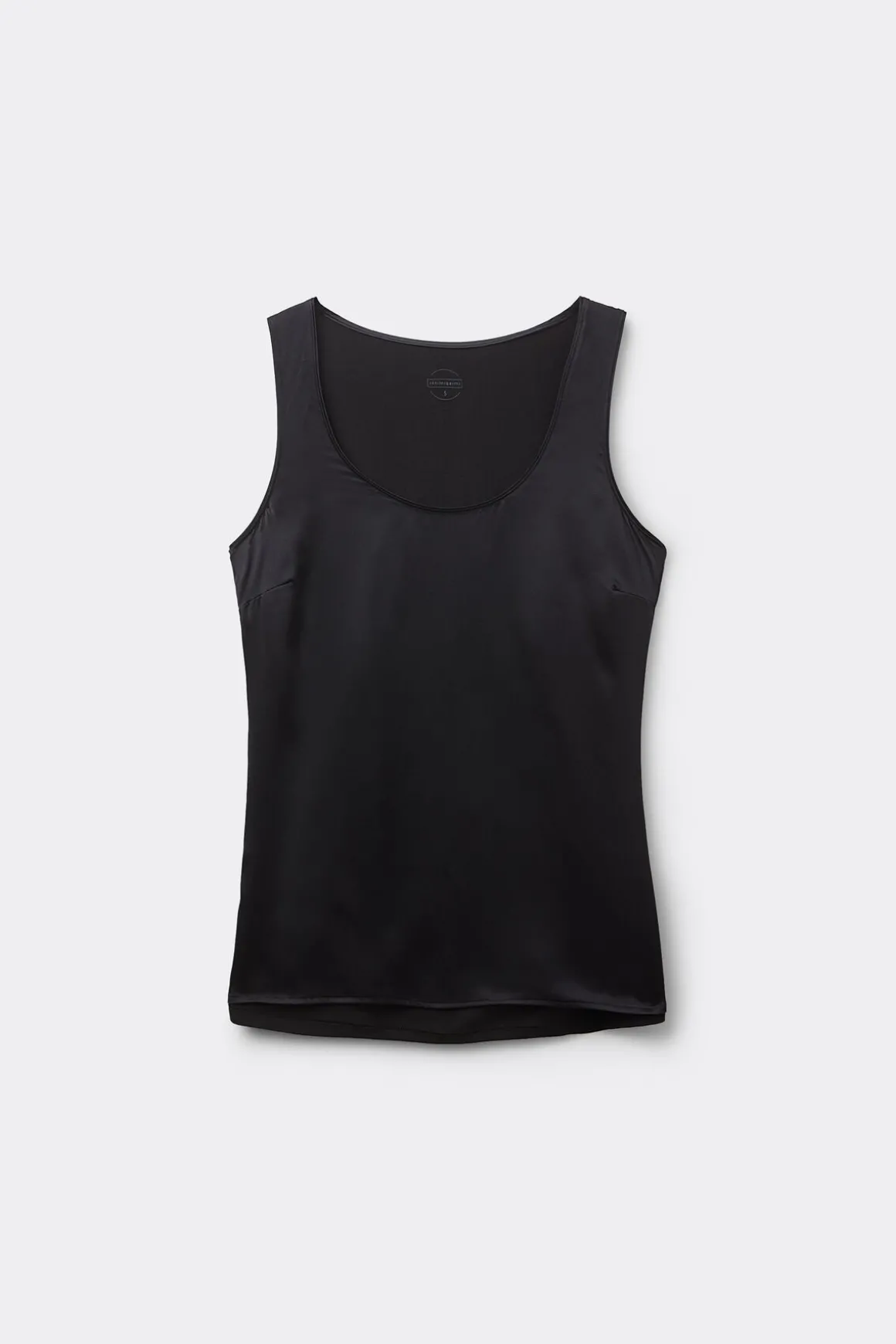 Camiseta de Tirantes de Seda y Modal