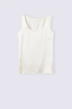 Camiseta de Tirantes de Seda y Modal