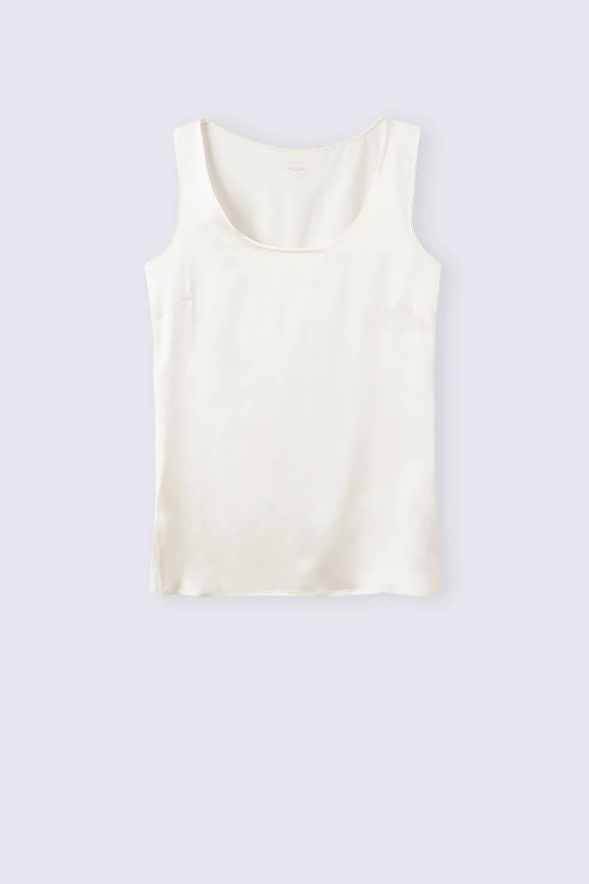 Camiseta de Tirantes de Seda y Modal