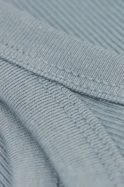 Camiseta de Tirantes Estilo Nadadora de Algodón Superior