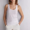 Camiseta de Tirantes Larga de Micromodal