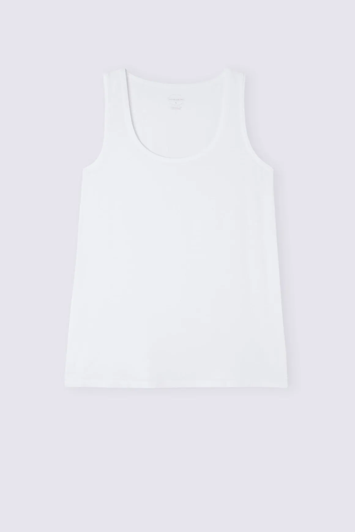 Camiseta de Tirantes Larga de Micromodal