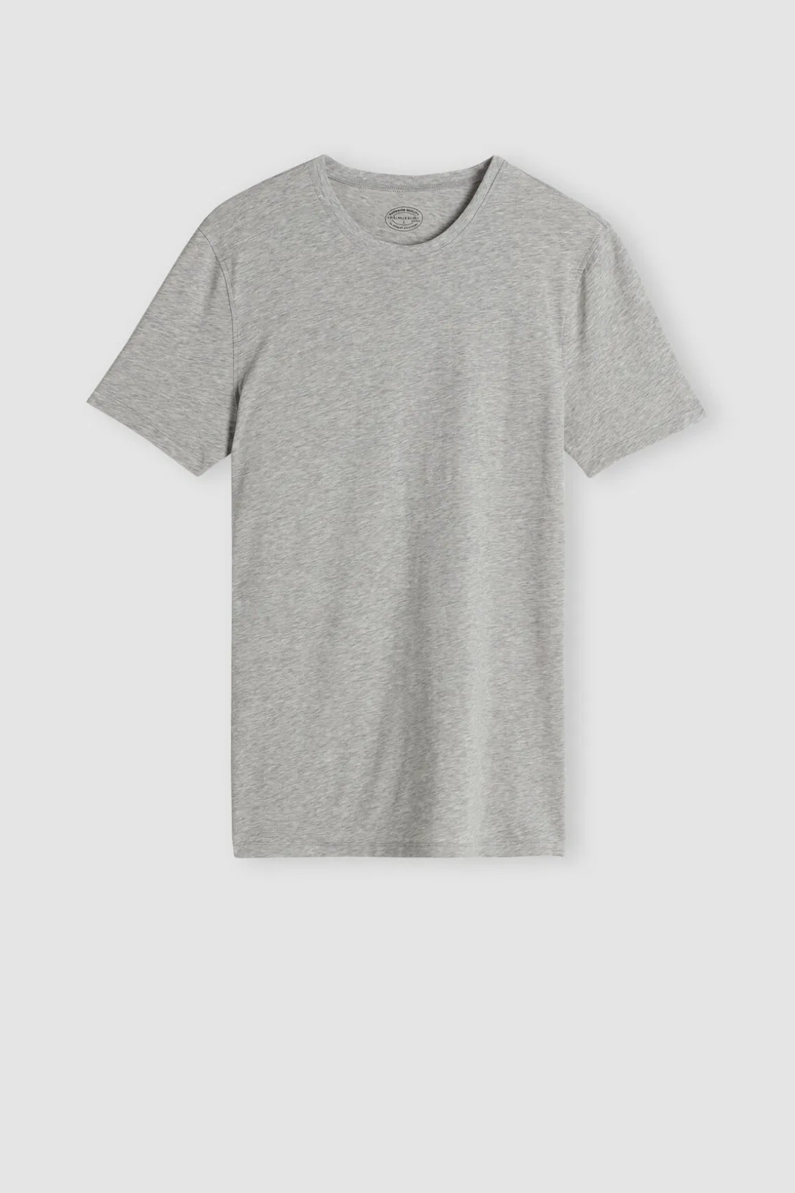 Camiseta manga corta de algodón ajustada
