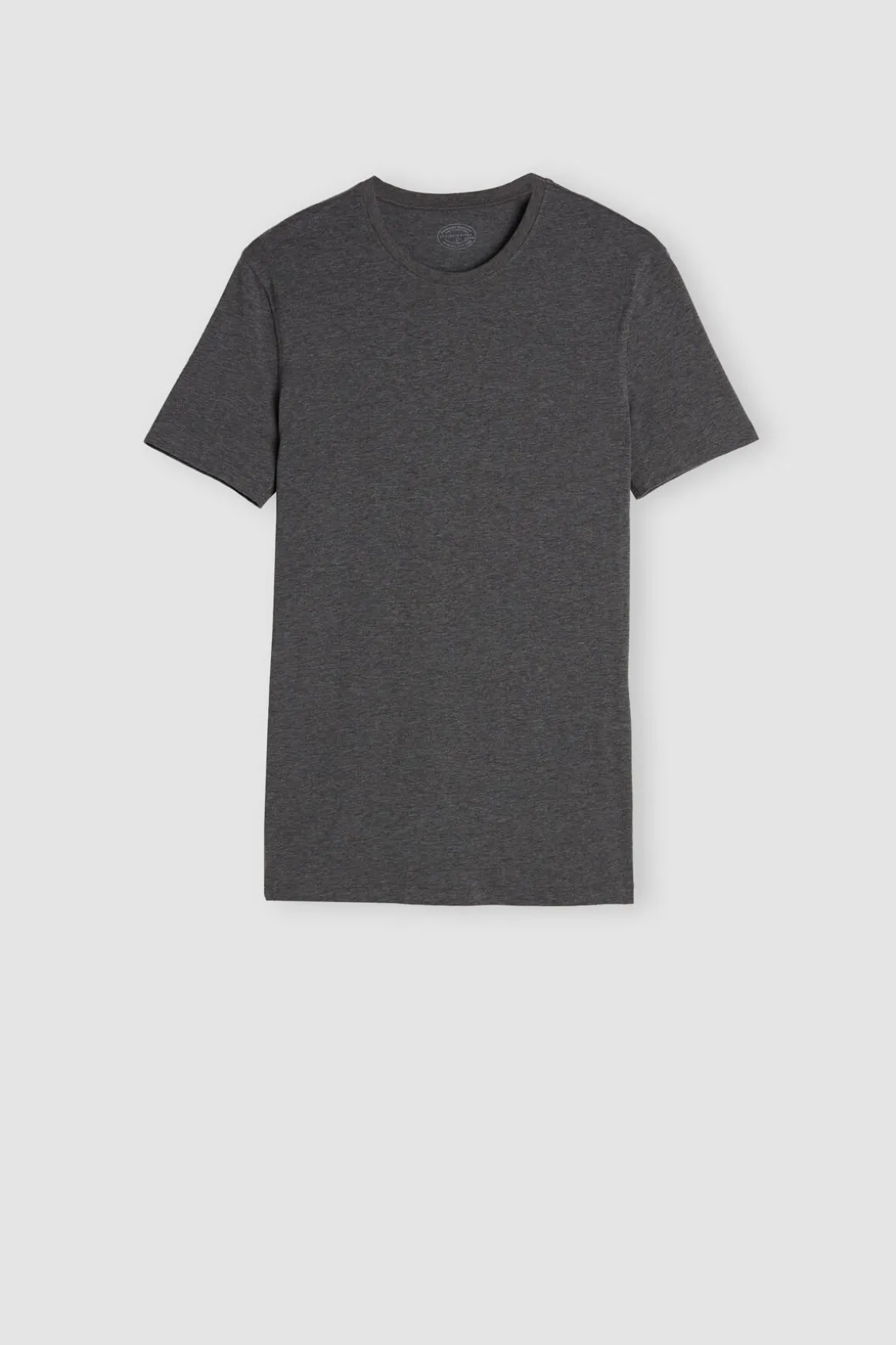 Camiseta manga corta de algodón ajustada