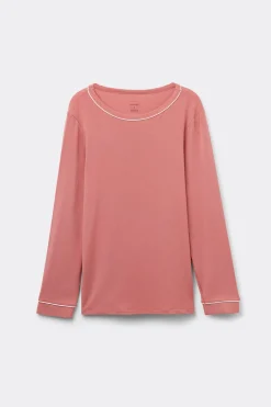Camiseta Manga Larga de Modal