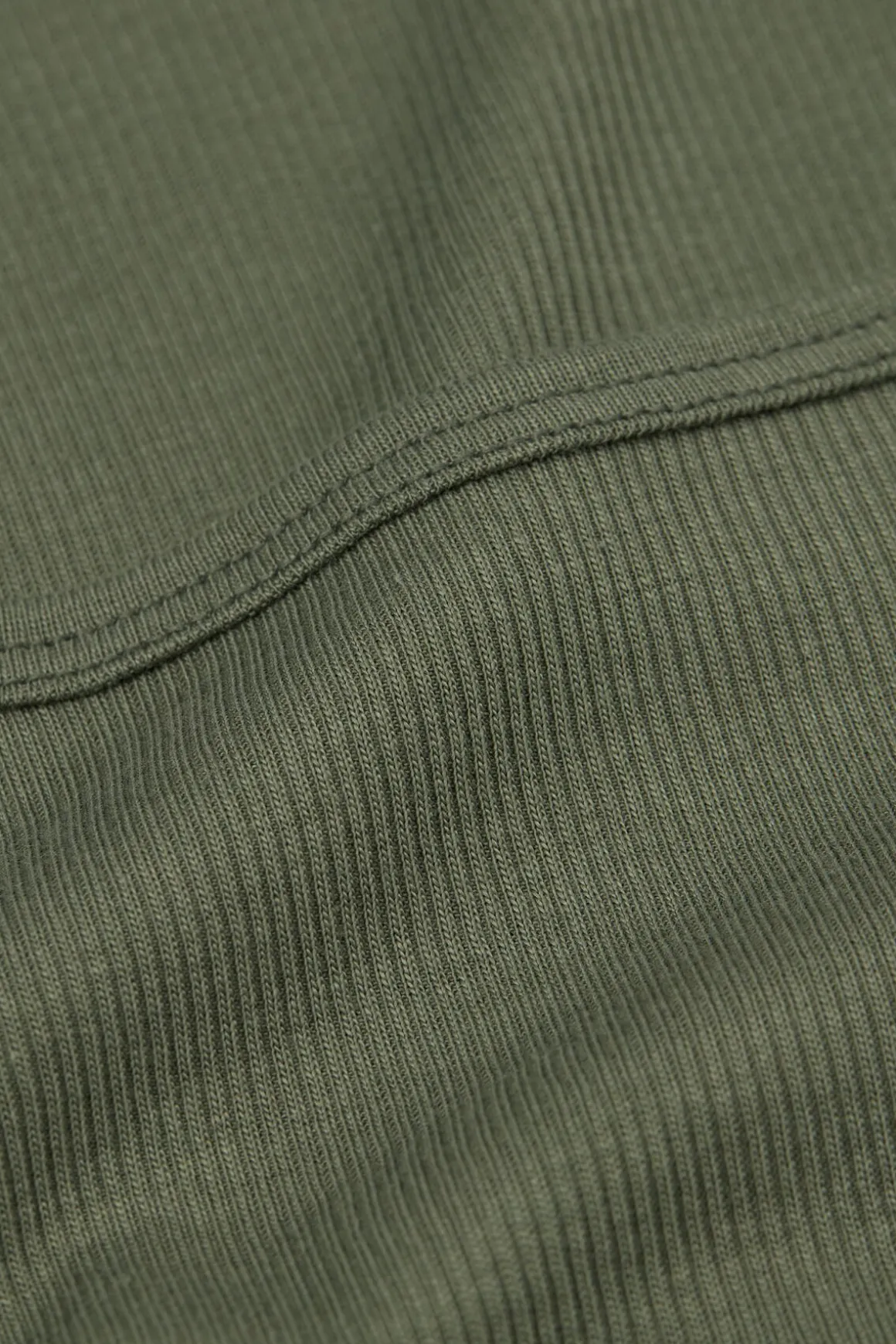 Camiseta sin mangas de hombre en algodón superior con canalé