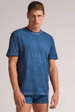 Camiseta Washed Collection de Algodón