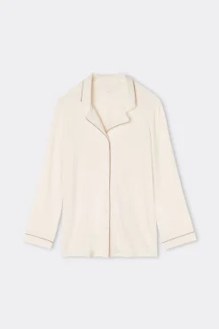 Chaqueta de Manga Larga de Micromodal