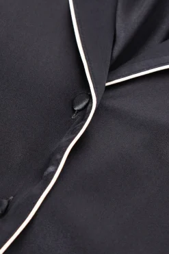 Chaqueta de Seda de Corte Masculino