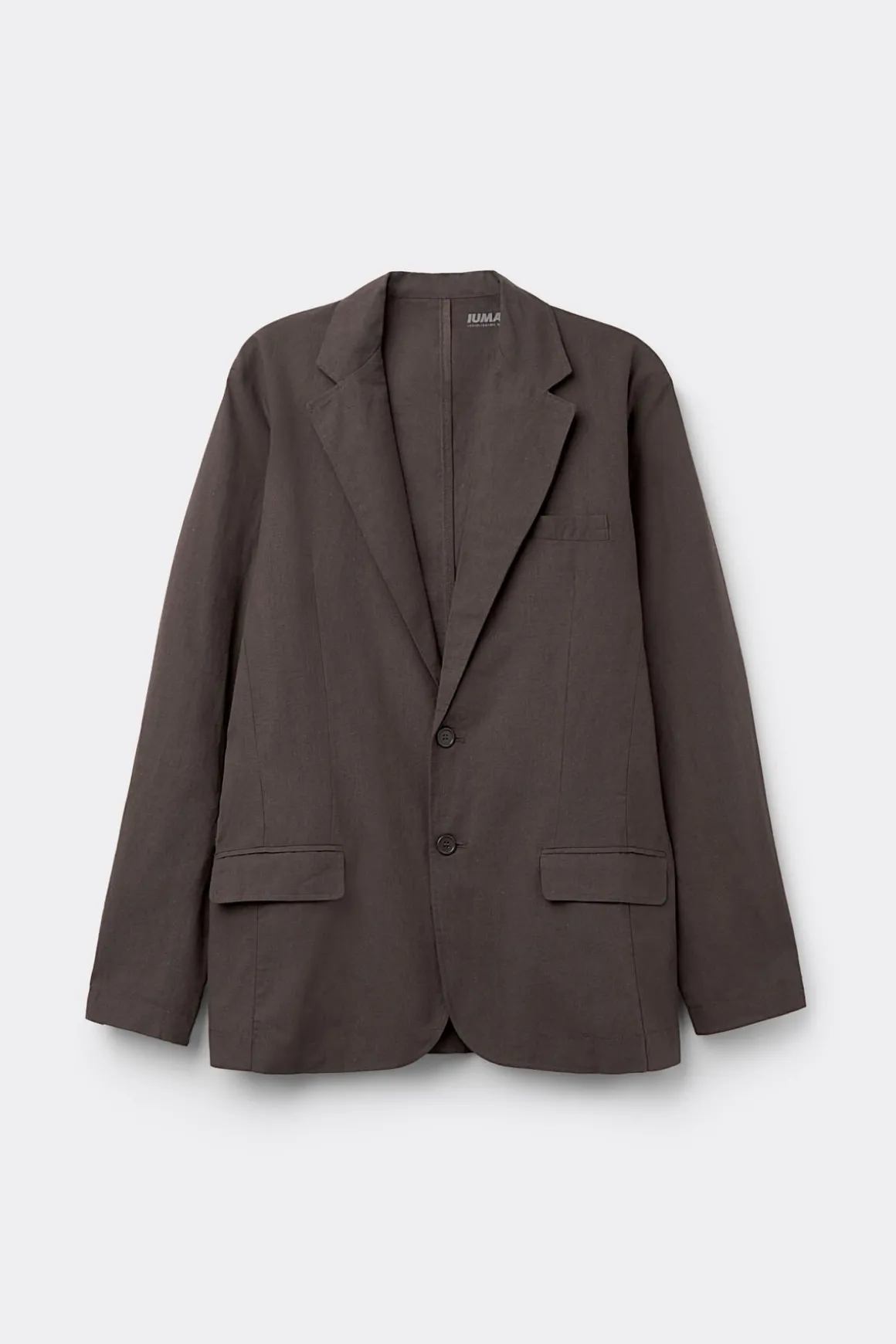 Chaqueta de Tejido de Lino y Algodón
