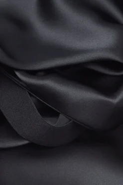 Falda larga de Seda