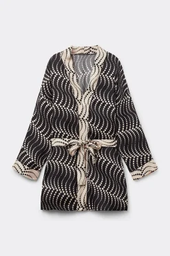 Kimono de Raso de Viscosa Cool Elegance