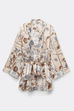 Kimono de Seda Italian Riviera