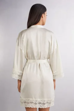 Kimono de Seda Pretty Flowers