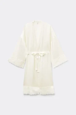 Kimono de Seda Pretty Flowers