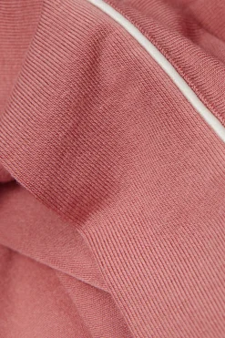 Pantalón Corto de Modal con Bordes en Contraste