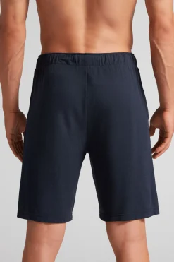 Pantalón Corto de Piqué de Modal y Seda
