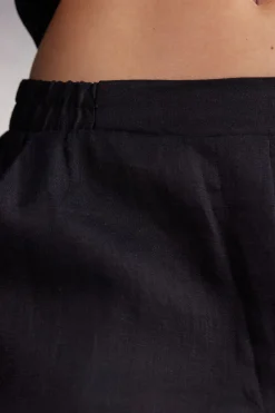Pantalón de Tela de Lino
