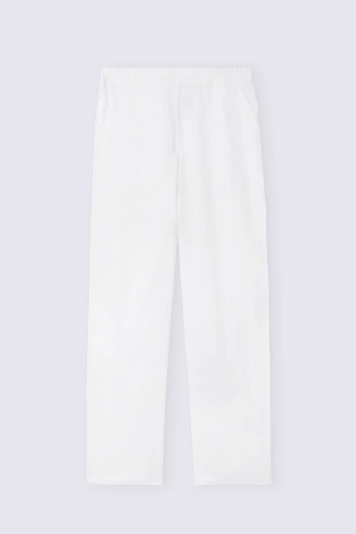 Pantalón de Tela de Lino