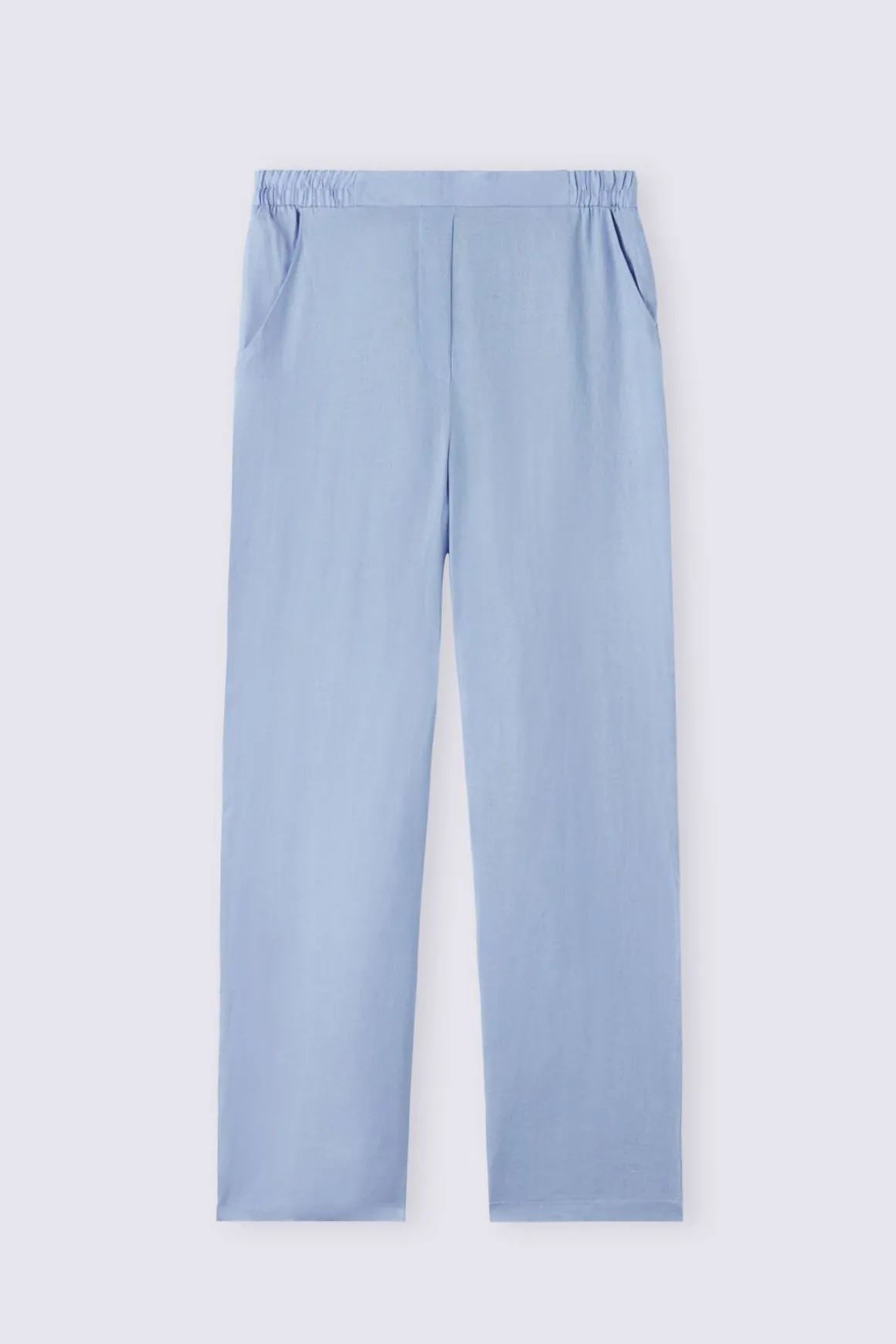Pantalón de Tela de Lino
