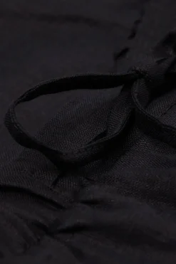 Pantalón Largo con Cordón Ajustable en Tela de Lino