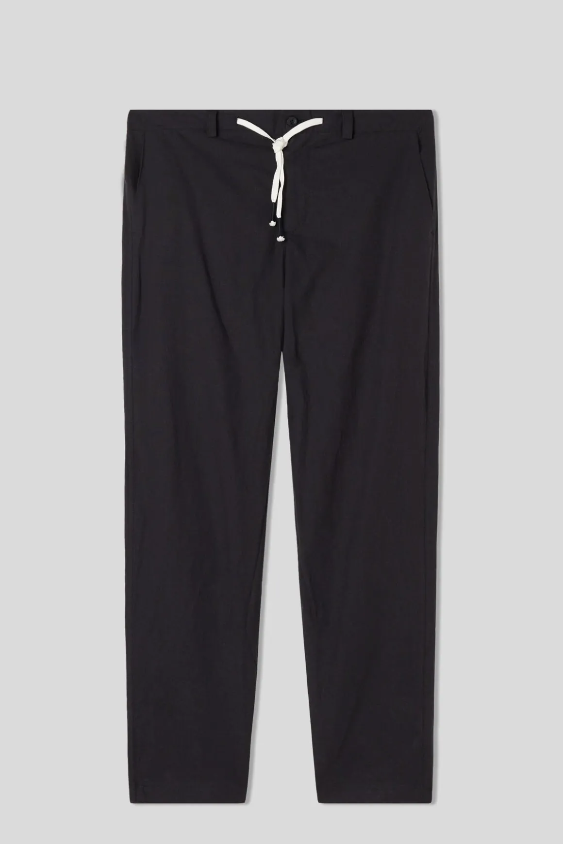 Pantalón Largo de Lino y Algodón