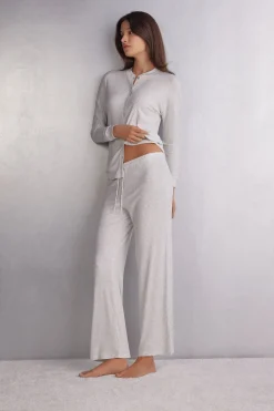 Pantalón Largo Palazzo de Modal Chic Comfort