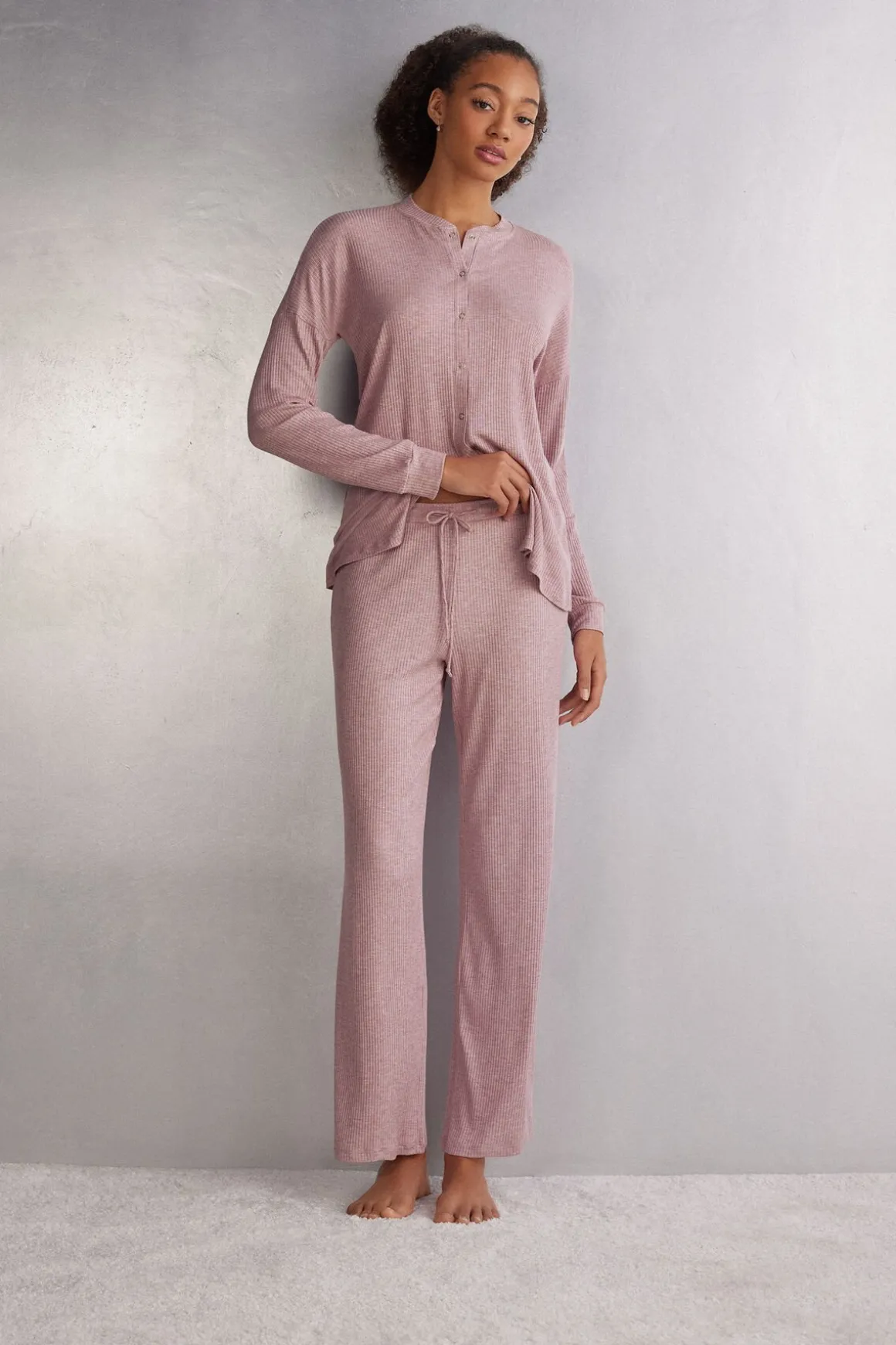 Pantalón Largo Palazzo de Modal Chic Comfort