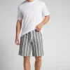 Pantalones Cortos de Lino y Algodón