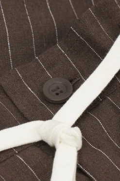 Pantalones Cortos de Lino y Algodón