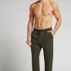 Pantalones Largos de Felpa de Algodón