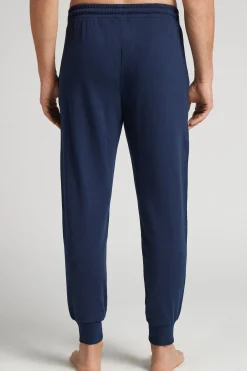 Pantalones Largos de Felpa de Algodón