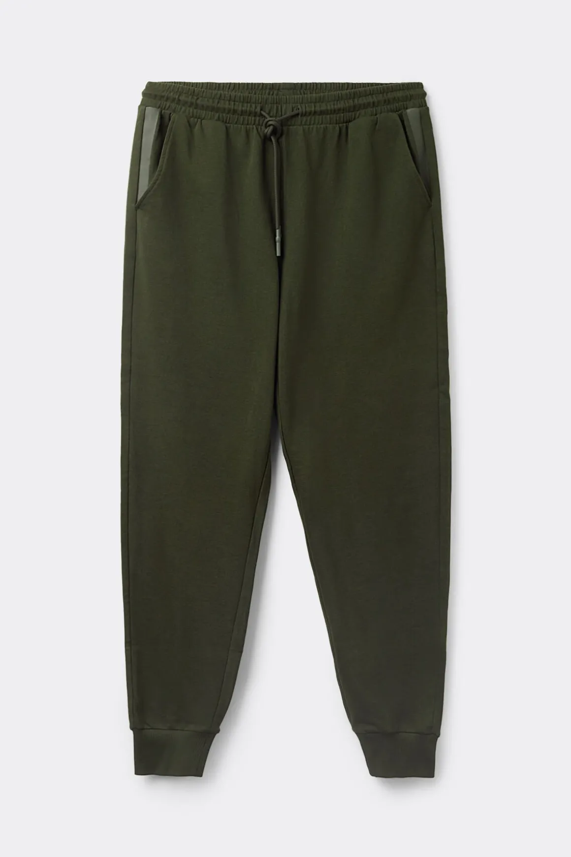 Pantalones Largos de Felpa de Algodón