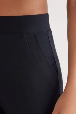 Pantalones Largos de Modal con Bajo Elástico