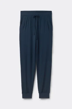 Pantalones Largos de Modal con Bajo Elástico